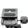 RUBY 005H Aluminium Magnesium Alloy Tripod Ball Head with Quick Release Plate Adapter(Black)