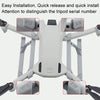 For DJI Mini 3 / Mini 3 Pro 1pair Height Increase Kickstand Landing Gear Propeller Protective Cover