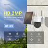 ESCAM QF170 2MP Solar WiFi Security Camera | Colour Night Vision | 1080p HD