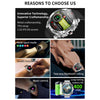 T95 1.52 inch BT5.0 Smart Sport Watch with Earbuds, Support Bluetooth Call / Blood Oxygen / Heart Rate / Blood Pressure Health Monitor(Silver)