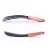AD201 Portable Short Leather Shoehorn(Black)