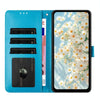 For Samsung Galaxy A23 5G Daisy Embossed Leather Phone Case(Blue)