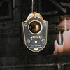 Halloween One-eyed Doorbell Glowing Horror Sound Decoration Pendant Black