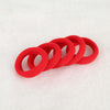 20pcs / Pack Girls Kids Rubber Bands Ponytail Holder Elastic Hair Bands(Red)
