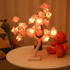 SJ-SD042 Rose Tree LED Christmas Party Decoration Light, Style: Detachable Base(Warm White)
