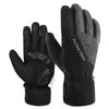 FLYING TERN 315 Thicken Cycling Windproof Warm Touch Screen Gloves, Size: M(Black Gray)