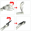 Halloween Simulation Skull Hand And Leg Horror Decoration Props Hand Bone Skull