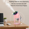 280ml Star Projection Light Humidifier USB Car Diffuser Humidifier Household Hydrating Atomizer, Color: Rotating White