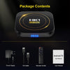 HK1 RBOX-H8S 4K Ultra HD Android 12.0 Smart TV Box with Remote Control, Allwinner H618 Quad-Core, 2GB+16GB(EU Plug)
