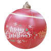 MT709 Yard Christmas Ornaments PVC Inflatable Balls(Red)