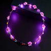 3 PCS Ten Lights Flash Garland Headband(Random Color and Style)