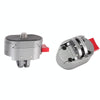 Z056 Mini Gimbal Quick Release Plate Clamp for DSLR Camera Camcorder Tripod Monopod