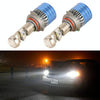 9006 Pair 55W 6000lm 6000K Car LED Mini Lens Headlight Bulb