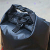25L Waterproof Backpack Waterproof Bucket Bag With Reflective Strip(Blue)