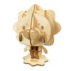 WUDE 204 Socrates Pen Holder 3D Three -Dimensional Puzzle Board Children Wood Puzzles Model