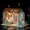 Cute Room Wooden House Furniture DIY Dollhouse Toys for Children Christmas and Birthday Gift