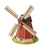 3 PCS 3D Puzzle Mini World Building Model Children Assembling Intellectual Toys(Dutch Windmills)