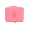 2 PCS Waterproof Make Up Bag Travel Organizer for Toiletries Kit(Pink)