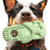 TPR Slipper Dog Chew Toy - Teeth Cleaning - Orange - Small/Medium
