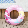Cartoon Mermaid Pattern Thickened PVC Children Swimming Ring, Size:60
