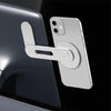 Central Control Screen Hidden Magnetic Car Phone Holder (Silver)