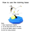 2 PCS High Elastic Wear-Resistant Tennis Trainer(With Rope & Ball)