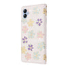 For Samsung Galaxy A04e Bronzing Painting RFID Leather Phone Case(Bloosoming Flower)