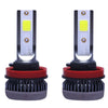 2 PCS H11 DC9-36V / 36W / 3000K / 6000LM IP68 Car / Motorcycle Mini COB LED Headlight Lamps / Fog Light(Gold Light)