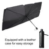 Car Retractable Sunshade Sunscreen Heat Insulation Front Windshield Sunshade, Small Size