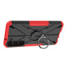 For Samsung Galaxy S23+ 5G Armor Bear Shockproof PC + TPU Phone Case with Ring(Red)