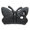 For Galaxy Tab A7 Lite T220/T225 2021 Butterfly Bracket Style EVA Children Falling Proof Cover Protective Case(Black)