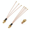 1 In 3 IPX To SMAK RG178 Pigtail WIFI Antenna Extension Cable Jumper(15cm)