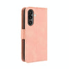 For Samsung Galaxy M56 5G Skin Feel Calf Texture Card Slots Leather Phone Case(Pink)