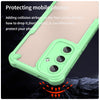 For Samsung Galaxy S24 5G Armor Glaze PC Hybrid TPU Phone Case(Green)
