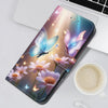 For Samsung Galaxy A06 Crystal Texture Colored Drawing Leather Phone Case(Butterfly Love Flower)