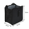 Car Seatback Trash Can Automotive Multifunctional Storage Organizer, Style: Black Red Edge