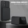 For Samsung Galaxy Note20 Ultra Crossbody Dual-buckle Wallet RFID Back Leather Phone Case(Black)