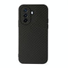 For Huawei Enjoy 50 China/nova Y70 4G Global/nova Y70 Plus Fine Hole Carbon Fiber Texture Shockproof Phone Case(Black)