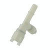 2pcs / Set For Cadillac Car Heater Hose Connector 15055343(White)