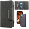 For Samsung Galaxy S25 5G Multifunctional 7-Card Wallet Leather Phone Case(Grey)