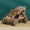 Bumper Car 3D Wooden Puzzle Model DIY Handmade Ornaments