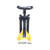Saxophone Bracket Folding Elbow Flute Clarinet Clarinet Hanger(1 Flute / Black Tube Bracket)