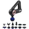 SL-8890 Triangle Fascia Muscle Relaxer Household Electric Fitness Massager, Specification: UK Plug(Golden)