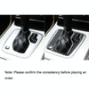 Car Carbon Fiber Gears Decorative Sticker for Volvo XC90 2003-2014, Right Drive