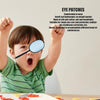 Children Silk Blackout Eye Mask Strabismus Correction Covering Eye Patch(Brown)