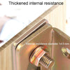 Bed Hinge Pendant Bed Accessories Furniture Hardware Corner Code With Screws, Model: Lengthened And Enlarged