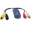 Easycap USB 2.0 Video Capture VHS to Digital Converter (Blue)