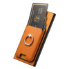 For Samsung Galaxy S24 Ultra 5G Retro Cross Leather Ring Vertical Insert Card Bag MagSafe Phone Case(Yellow)