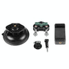 PULUZ Magic Arm Strong Suction Cup Aluminum Alloy Mount(Black)