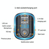 T829S Car Bluetooth Hands-free MP3 Blue Ambient Light
